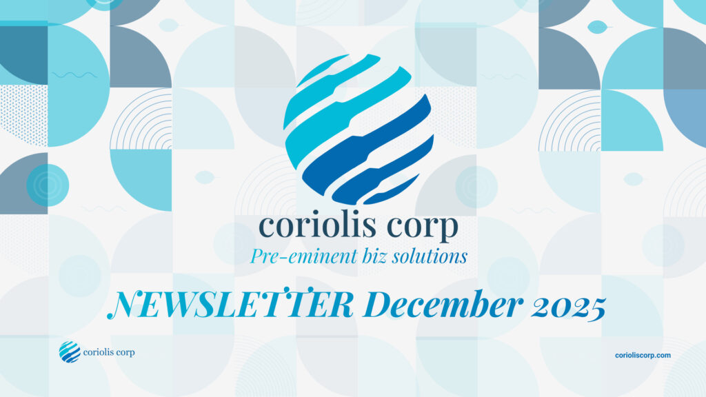 Coriolis Corp Newsletter December 2025